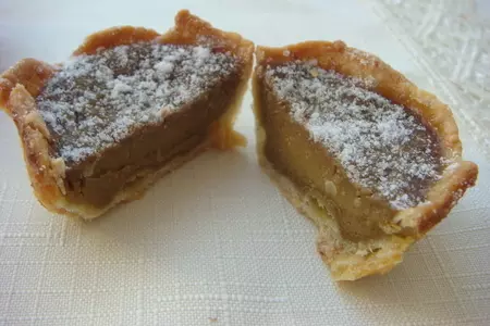 "heart in tartalette": тарталетки с шоколадным муссом и кофейной начинкой: шаг 2