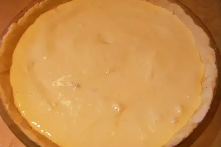 Творожный тарт с яблоками и кедровыми орешками.: шаг 4