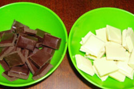 Конфеты "шоколад в шоколаде": шаг 2
