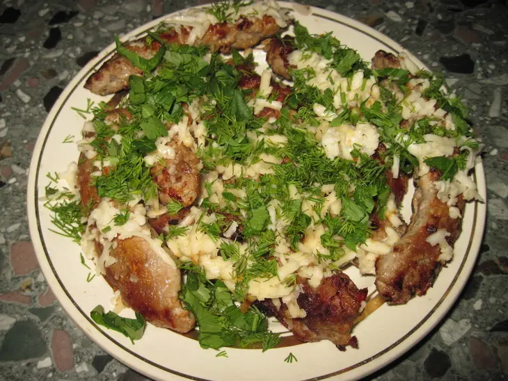 Мясные палочки: шаг 4