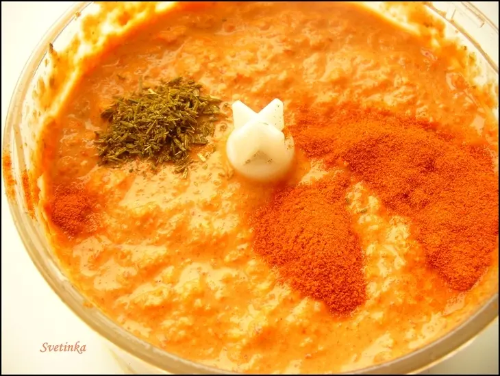 Острая овощная икра по-сирийски  muhammara (махаммара): шаг 6