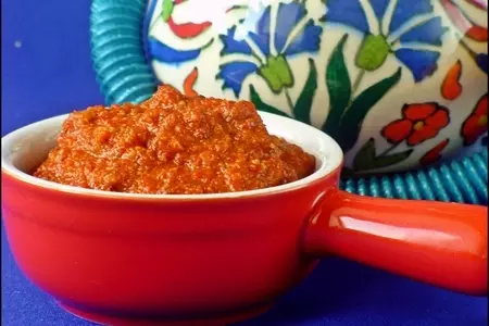 Острая овощная икра по-сирийски  muhammara (махаммара): шаг 7