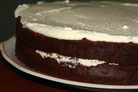 Торт "человек паук спешит спасать мир": шаг 15