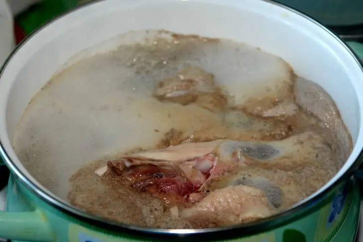 Китайский бульон с макаронами: шаг 1