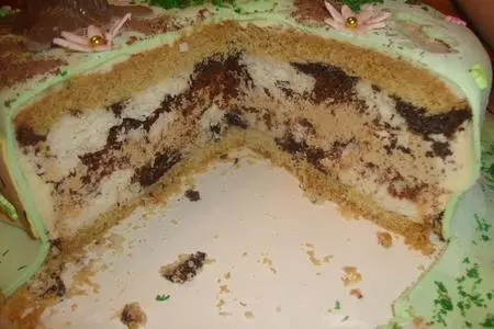 Торт "колобок в лесу" для доченьки на 2 годика: шаг 5