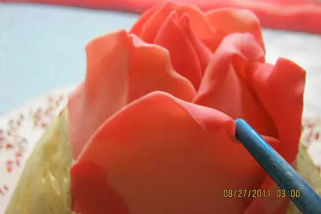Торт "роза": шаг 5