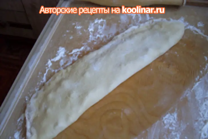 Пирог грушевый завиток: шаг 3