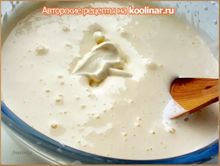 Маково-ореховый торт со сгущенкой «нежный, уютный, вкусно домашний»: шаг 6