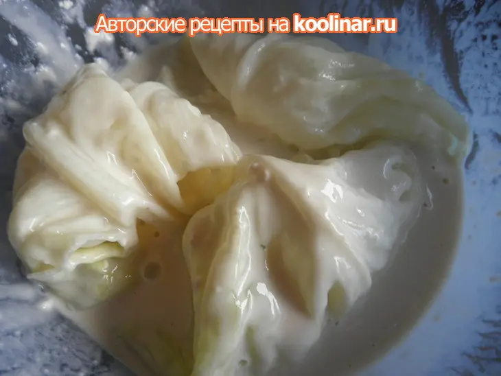 Капустный наполеон: шаг 3