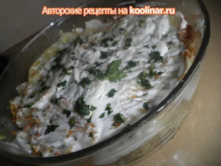 Капустный наполеон: шаг 5