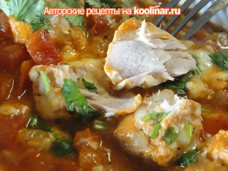 Тунец запечённый с помидорами и сыром: шаг 9