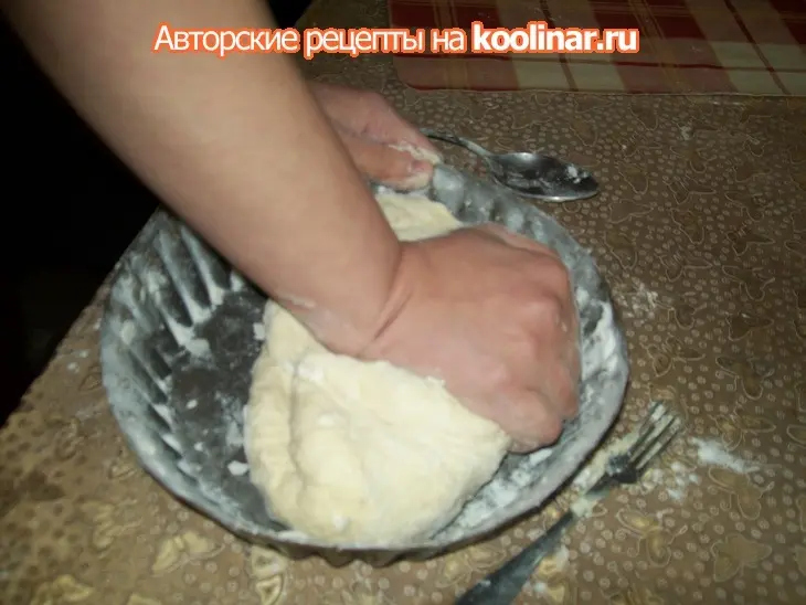 Рулет " беригите зубки": шаг 1