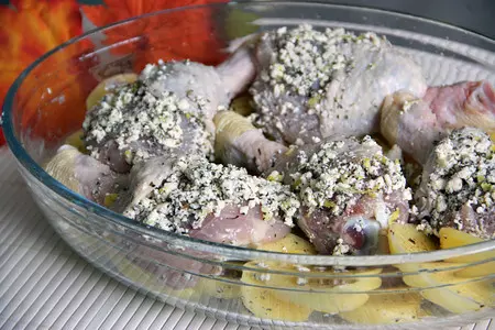 Жаркое из курицы по-гречески...(дуэльное): шаг 4