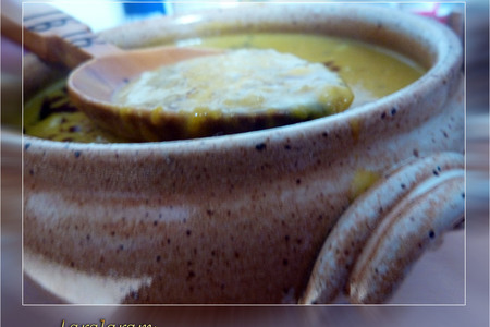 Суп "осенний блюз" с тыквой, перловкой, грибами и приправой "король тыковка": шаг 16