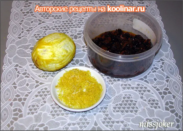 Мраморный творожно-шоколадный кекс: шаг 2