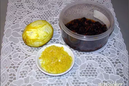 Мраморный творожно-шоколадный кекс: шаг 2