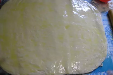 Слоечки дрожжевые: шаг 3
