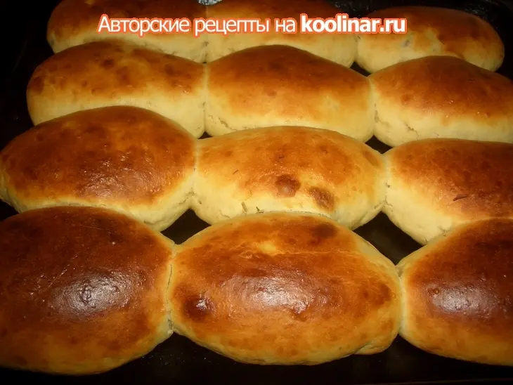 Пирожки с квашеной капустой и грибами: шаг 14