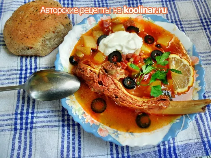 Солянка мясная сборная: шаг 9