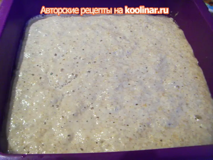 Датский ржаной хлеб: шаг 3