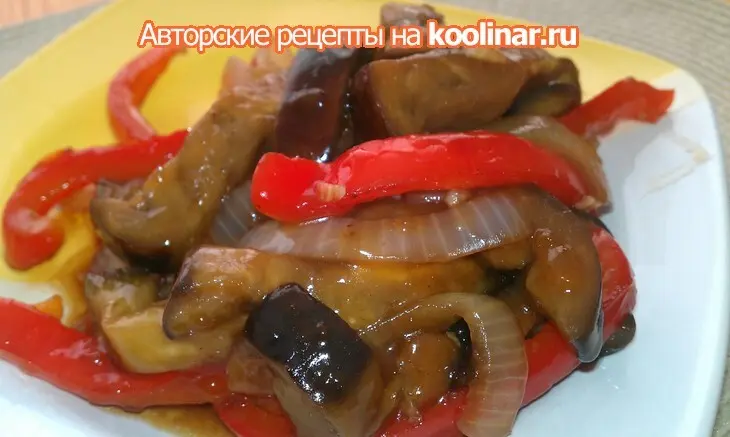 Баклажаны в кисло-сладком соусе: шаг 5