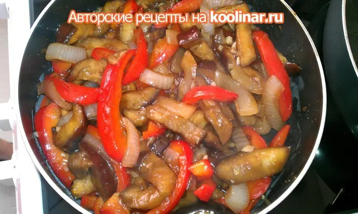 Баклажаны в кисло-сладком соусе: шаг 7