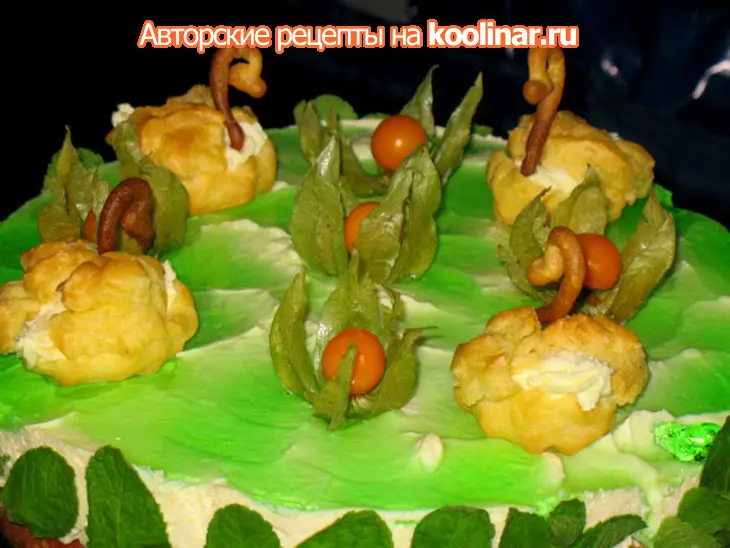 Творожный торт с апельсиново-имбирным вкусом: шаг 2