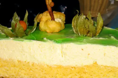 Творожный торт с апельсиново-имбирным вкусом: шаг 3