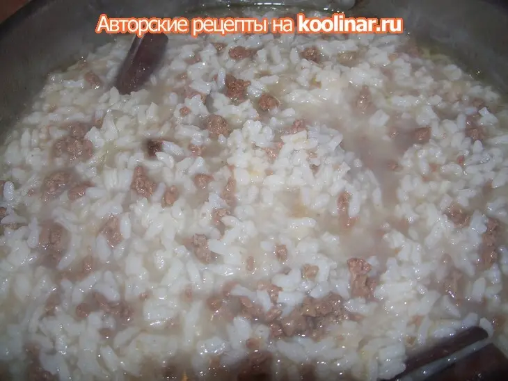 Бубур ламбук (ризотто по-малайски): шаг 7