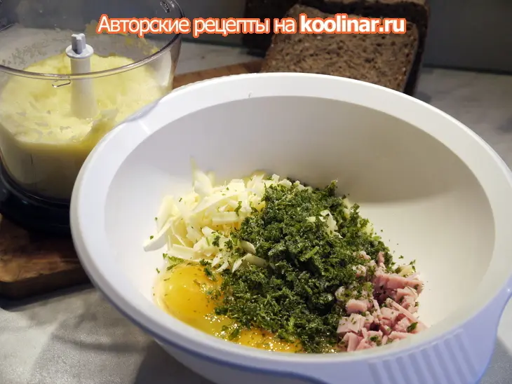 Сендвичи наоборот или гренки-драники: шаг 2