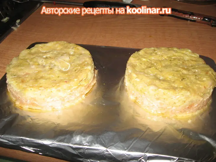 Слоёная котлета(для гамбургера): шаг 7