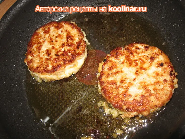 Слоёная котлета(для гамбургера): шаг 9