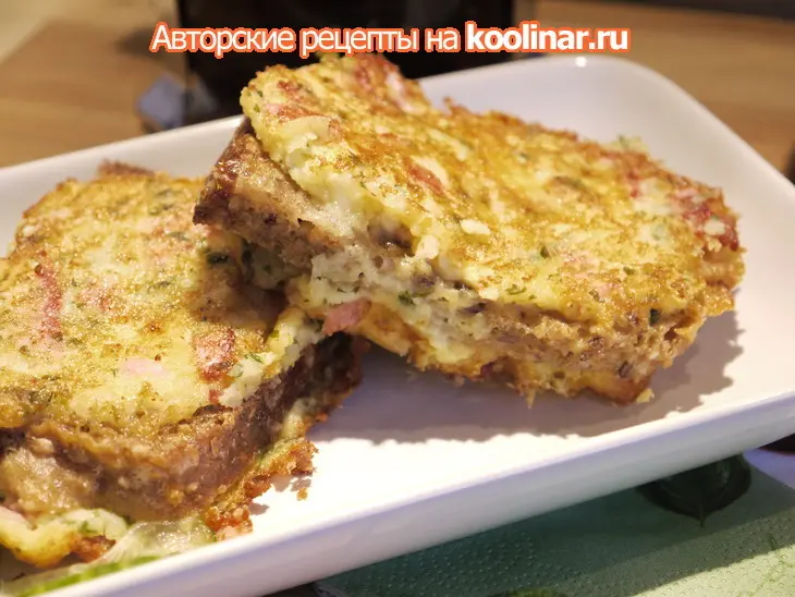 Сендвичи наоборот или гренки-драники: шаг 6