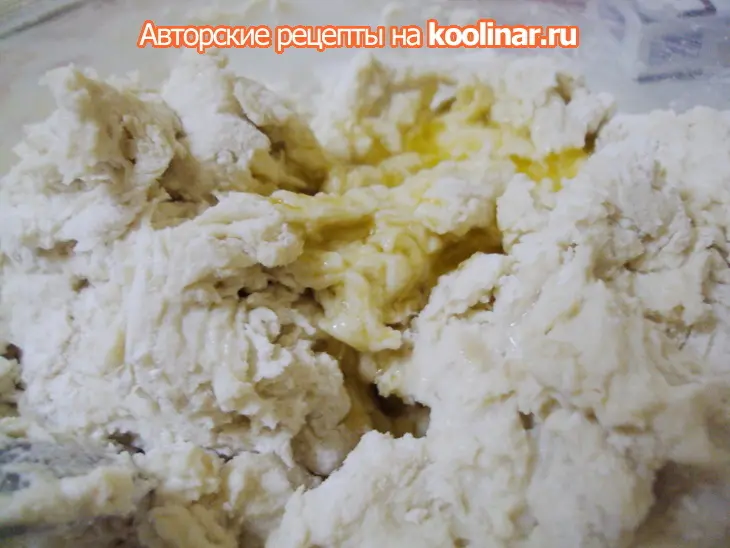 Пирожки с тунцом, рисом и яйцом.: шаг 4