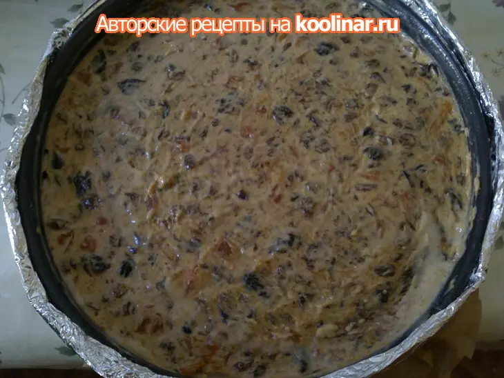 Английский фруктовый кекс: шаг 6