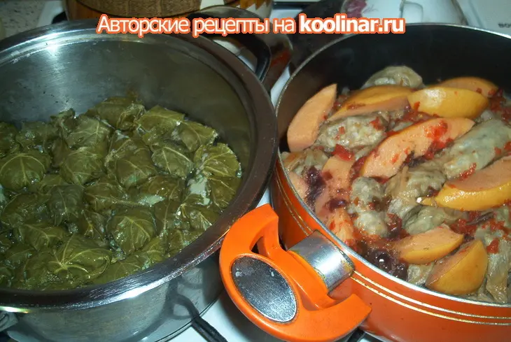 Голубцы по-азербайджански (kələm dolması): шаг 2