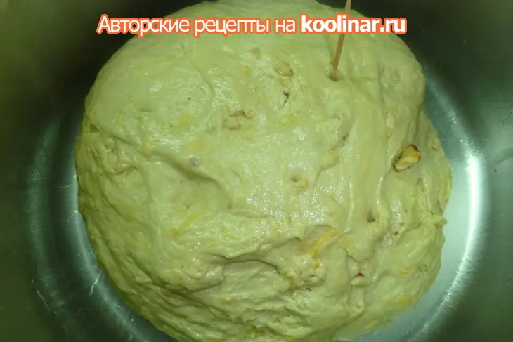 Тыквенный хлеб с грецкими орехами и тыквенным маслом: шаг 10