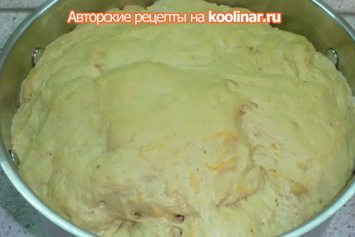 Тыквенный хлеб с грецкими орехами и тыквенным маслом: шаг 11