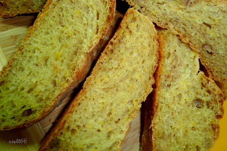 Тыквенный хлеб с грецкими орехами и тыквенным маслом: шаг 16