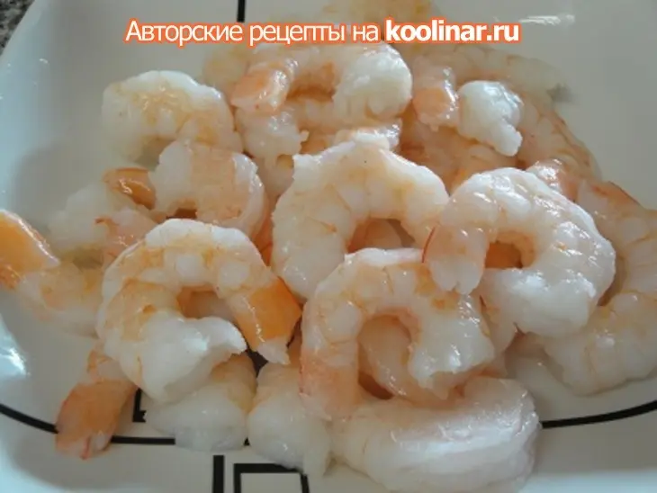 Свежие роллы с креветками по тайски: шаг 2