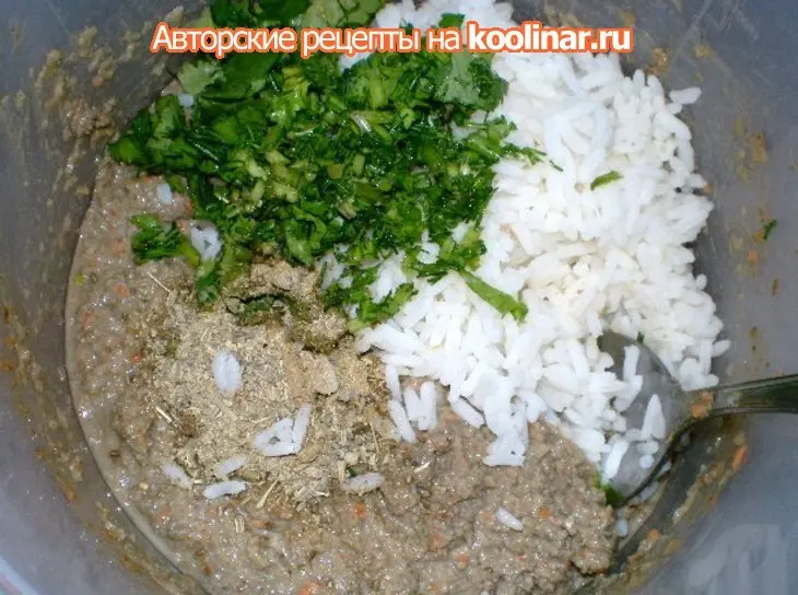 Закусочные кексы + закусочные котлеты"блеф": шаг 5
