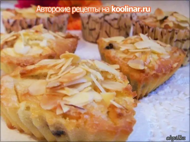 Кексы с яблоком и миндалём.: шаг 5