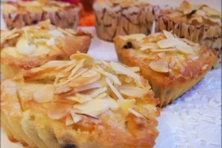 Кексы с яблоком и миндалём.: шаг 5