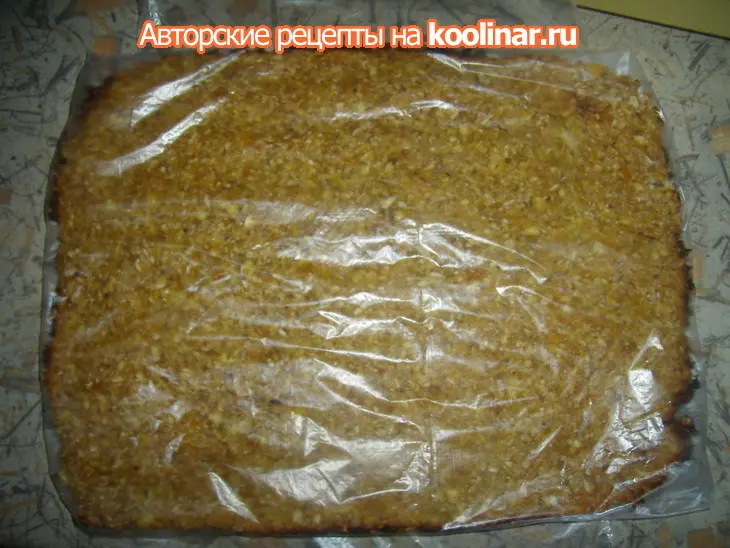 Лимонные батончики-мюсли с курагой и орехами: шаг 2