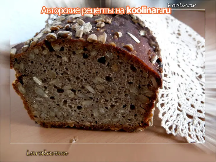 Хлеб первопроходцев (pioneerbread) - чорный! с семечками! много семечек!: шаг 1