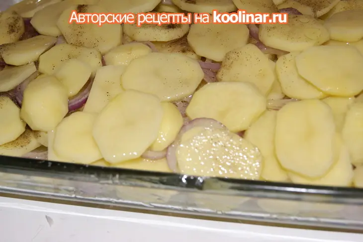 Захмелевший картофель с салатом из тунца (готовим быстро и просто): шаг 3