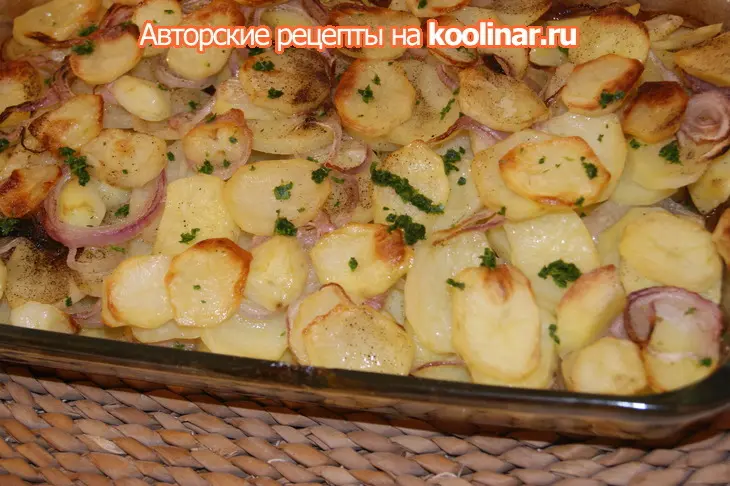 Захмелевший картофель с салатом из тунца (готовим быстро и просто): шаг 4