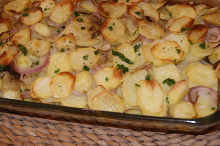Захмелевший картофель с салатом из тунца (готовим быстро и просто): шаг 4