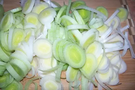 Дофинуа из репы, моркови и порея: шаг 4