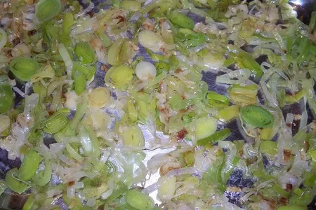 Дофинуа из репы, моркови и порея: шаг 6
